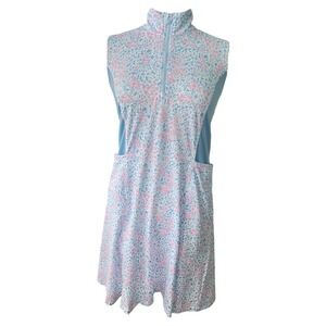 Torina Sportswear Birdie Bliss Moisture Wicking UPF Golf Dress Lrg Cottagecore